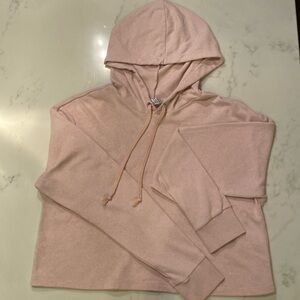 Lightweight Divided Pink Hoodie